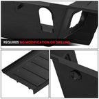 Front License Plate Mounting Bracket for Toyota RAV4 (2019–2023) Black
