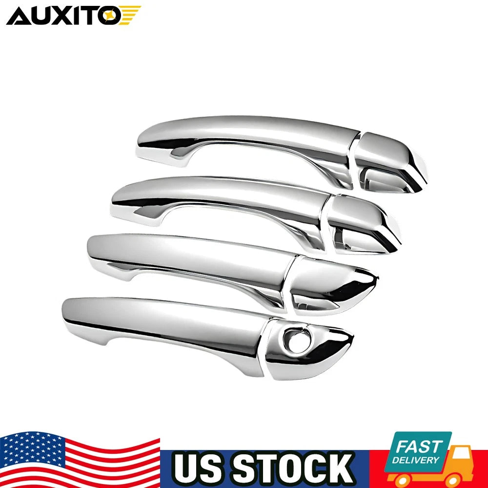 Set of 4 Chrome Door Handle Covers for Hyundai Tucson (2016–2021)