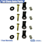 Set of 4 Door Striker Bolts for Ford Bronco Escort Lincoln Mercury (1980–2011)
