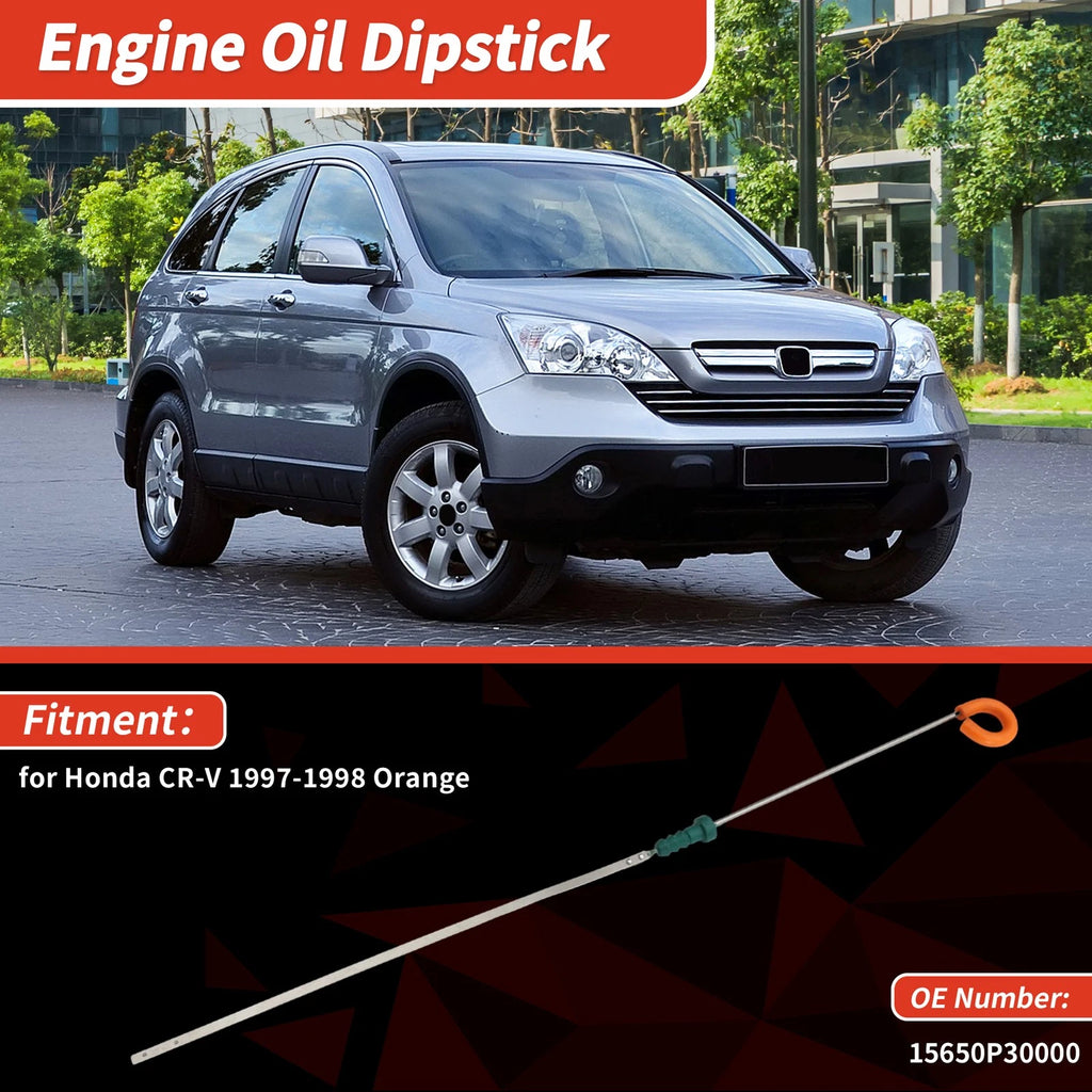 Oil Dipstick No. 15650P30000 for Honda CR-V (1997–1998) Orange