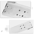 Set of 2 Side Step Nerf Bars for Ford F150 Super Crew Cab (2004–2008)