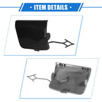 Tow Hook Eye Hole Cover Cap for BMW X3 G08 (2018–2023) Black Rear Right