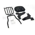Sissy Bar Backrest Luggage Rack for Harley Davidson Sportster XL883 XL1200 (2004–2017)