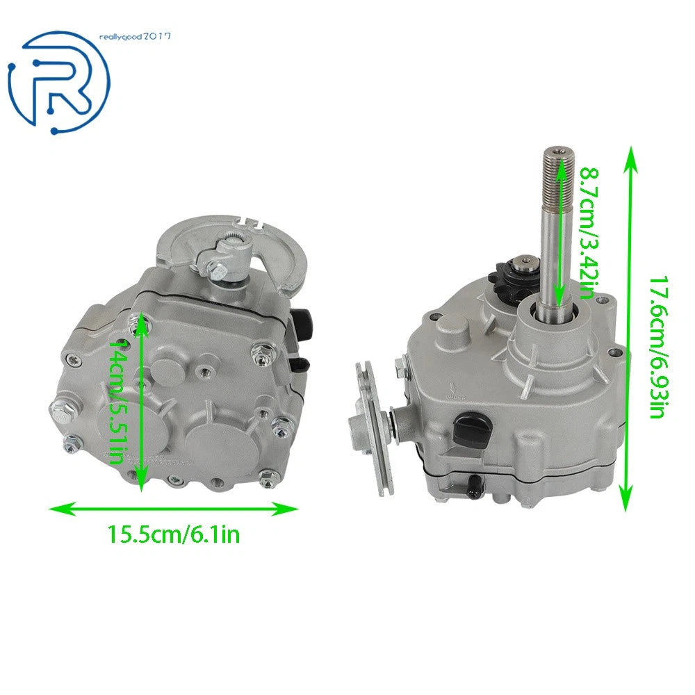 Forward Reverse Gear Box for Go Kart (2HP-7HP)