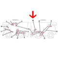 Thresher Beater Belt 69.08" for Gleaner L2 L3 MH2 M2 M3 (71309140)