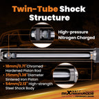 Lift Shock Rear Pair for Ram 1500/Dodge Ram 1500 4WD (2009–2018) 3.5-5.5"