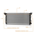 Cooling Radiator for Silverado Tahoe Sierra Yukon XL (2014–2016) 5.3L 6.2L DPI-13397