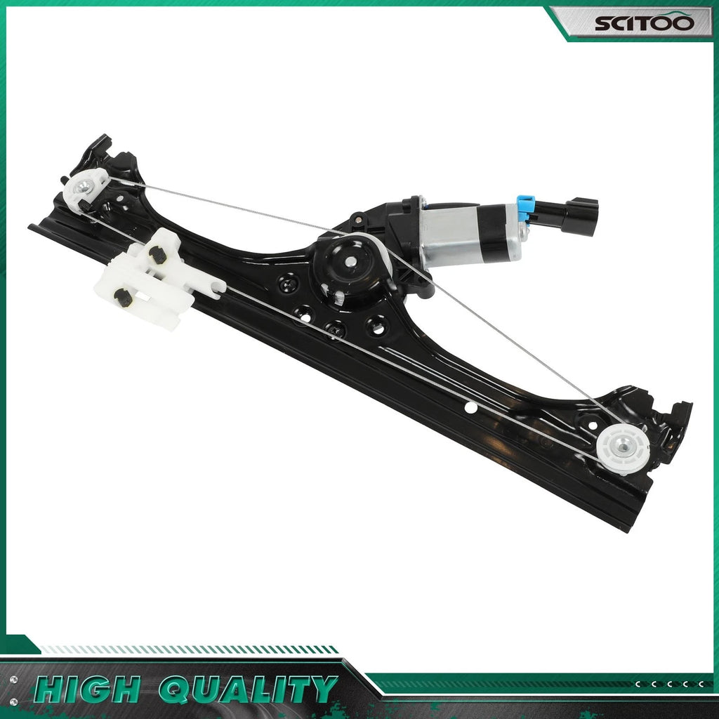 Power Window Regulator w/ Motor for Fiat 500 (2012–2019) Front Driver Side LH