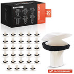 30Pcs Weatherstrip Clips for Honda 