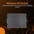 Cooling Radiator for Porsche Cayenne (2011–2018) 95810613210 DPI13551 MT