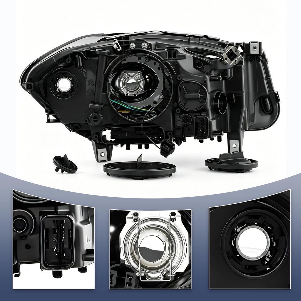 Halogen Headlight with Bulb for BMW 5 Series 528i 535i F10 (2011–2013)