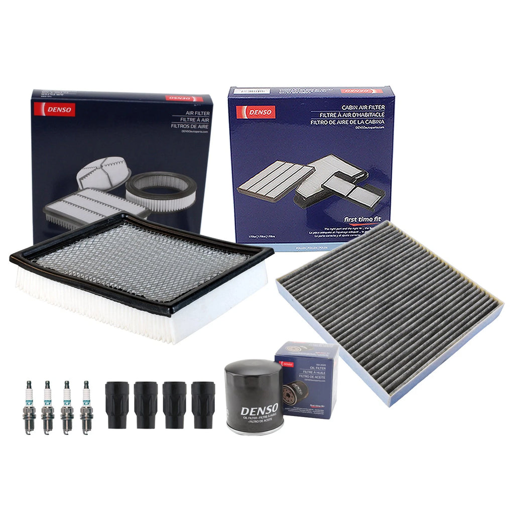 Denso Tune Up Kit 4 Spark Plugs & Boots for Dodge Journey (2009–2015)