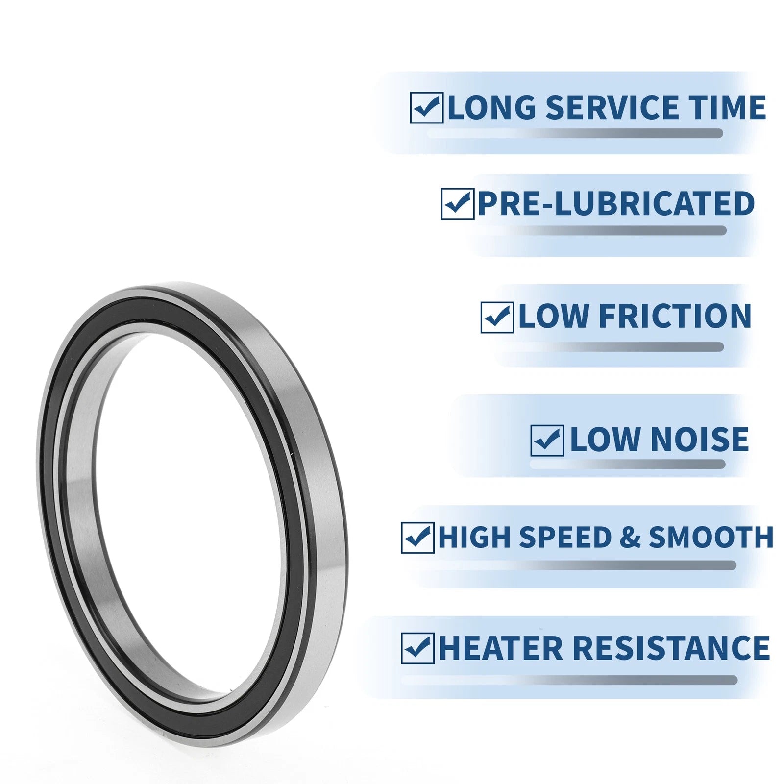 Deep Groove Ball Bearing P5 75x95x10mm for Scooter Skateboard (1 Pc)