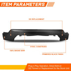 Front Left Exterior Door Handle for Kia Forte Koup/Forte5 (2014–2018)