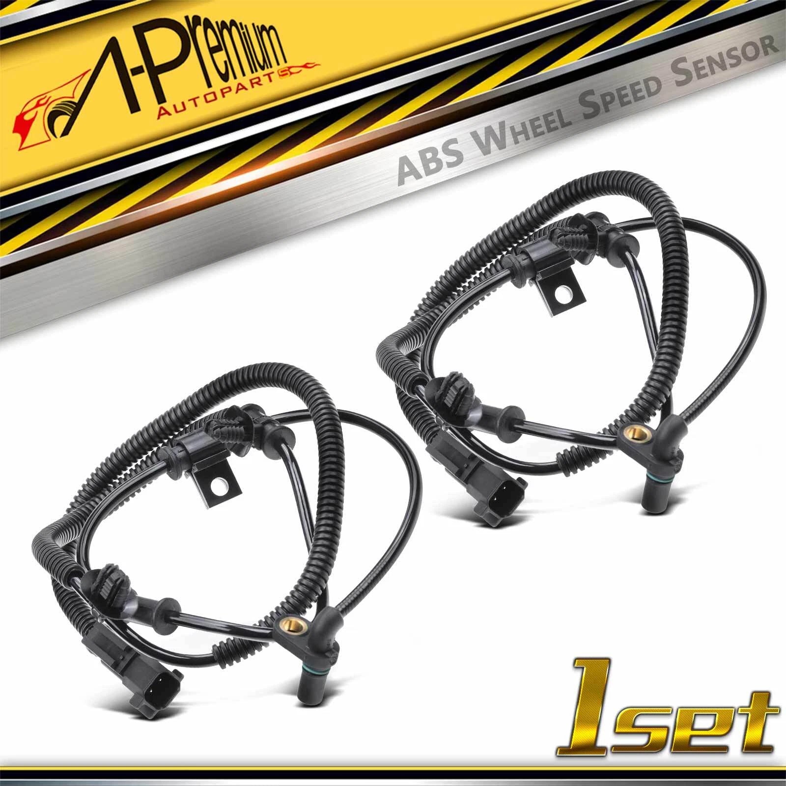 2X Front ABS Wheel Speed Sensors for Ford F-150, Expedition (2015–2020)