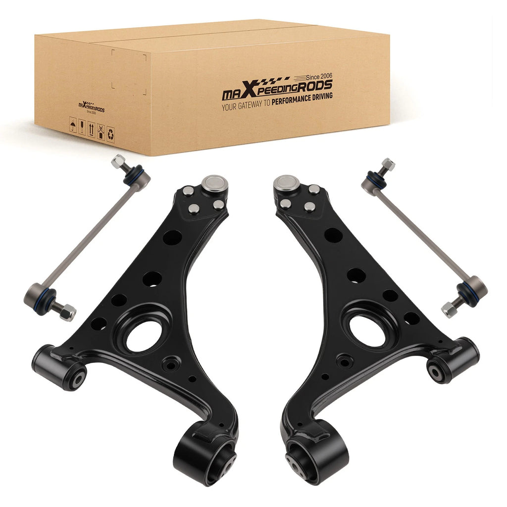 4x Front Lower Control Arms Sway Bar Links For Chevrolet Trax Encore 2013-2022
