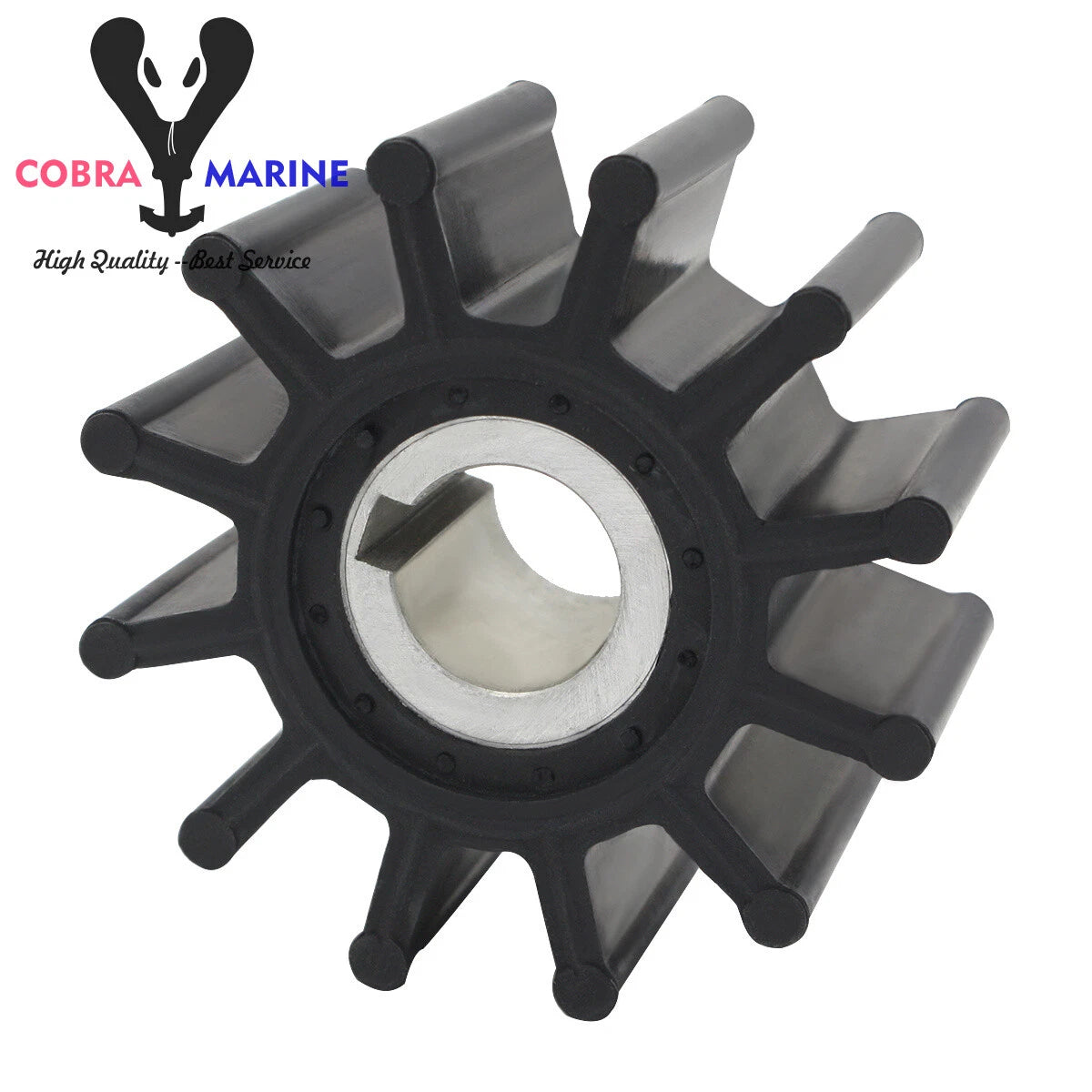Water Pump Impeller for Yamaha YSC-101-03-01-0C, YSC-101-03, Sherwood 09959K