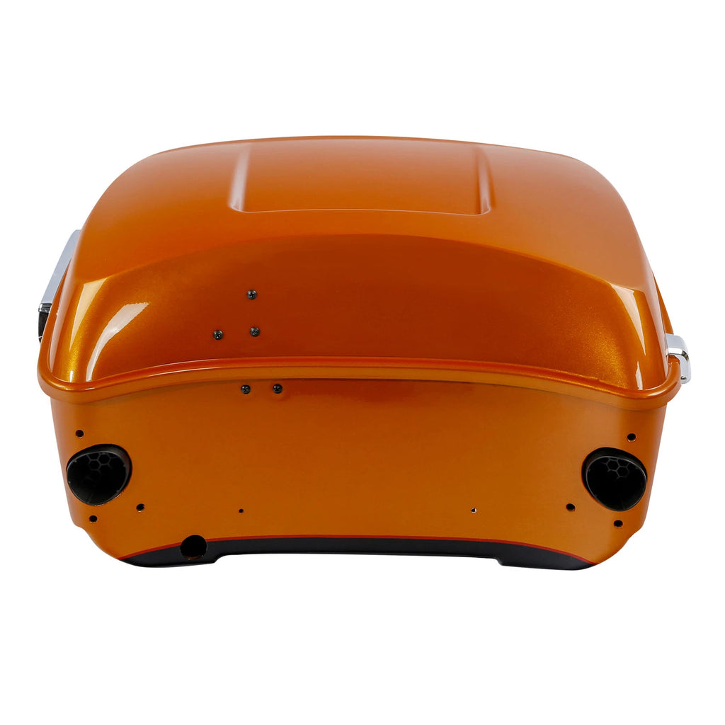 King Trunk for Harley Road Glide (2014–2025) Amber Whiskey/Vivid Black
