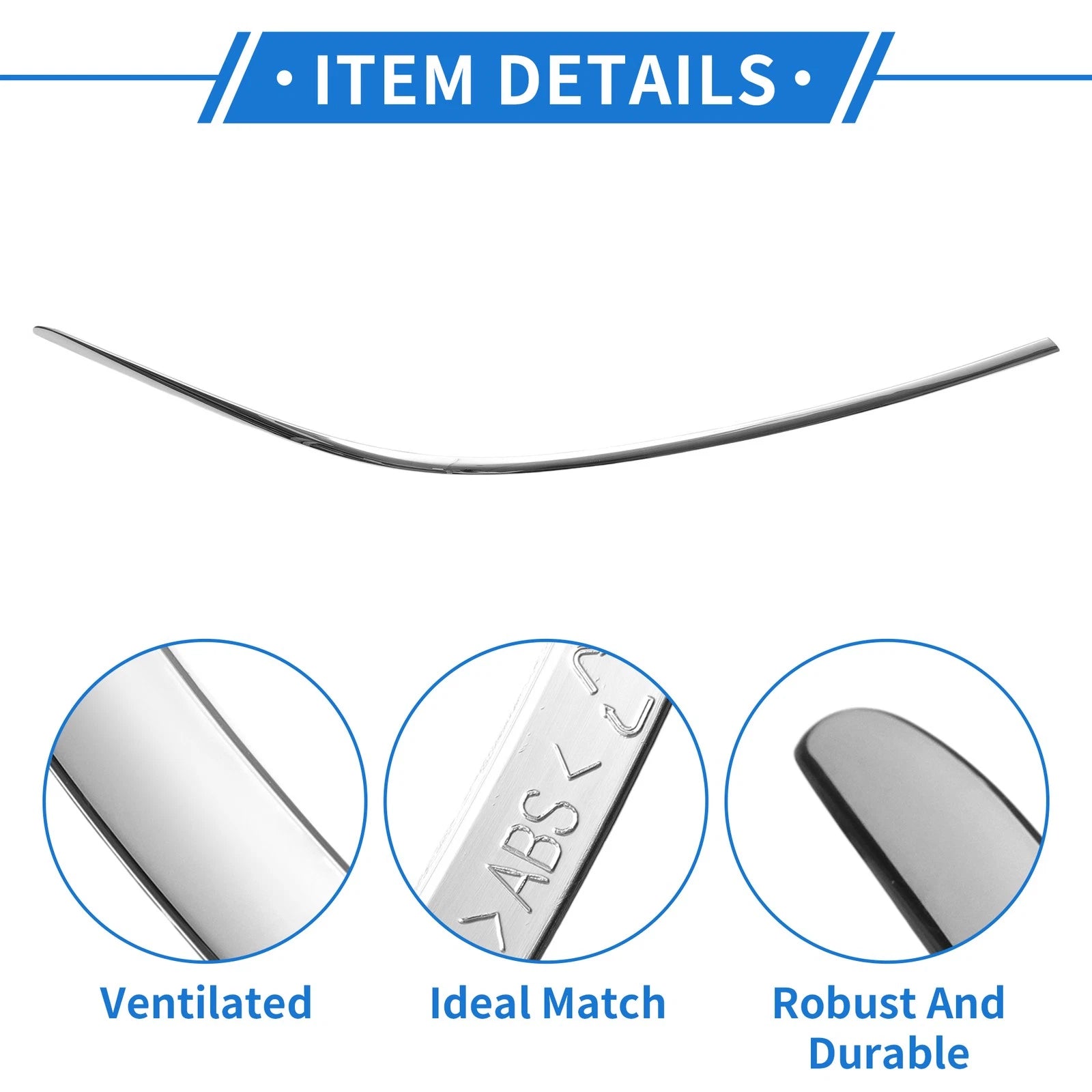 Front Right Bumper Grille Trim for Mercedes-Benz W221/S (2010–2013)