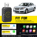 2 in 1 Wireless Android Auto & CarPlay Adapter for Vehicles