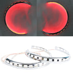 Brake Rotor Covers Ring of Fire Red for Honda Goldwing 1800 (2001–2017)