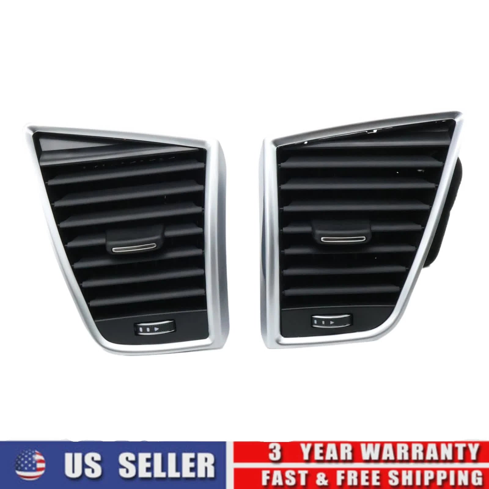 2X A/C Outlet Air Vent Panel for Audi Q5 SQ5 (2010–2017)