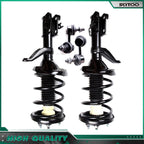 Front Strut w/ Coil Spring & Sway Bar End Links for Honda CR-V (2002–2006)