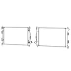 Replacement Plastic Aluminum Radiator for Ford Ranger PX (2011–2018)