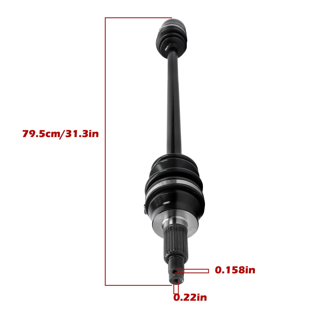 Set of 2 CV Axles Drive Shaft for Polaris RZR XP 1000 (2014–2019) 1333123