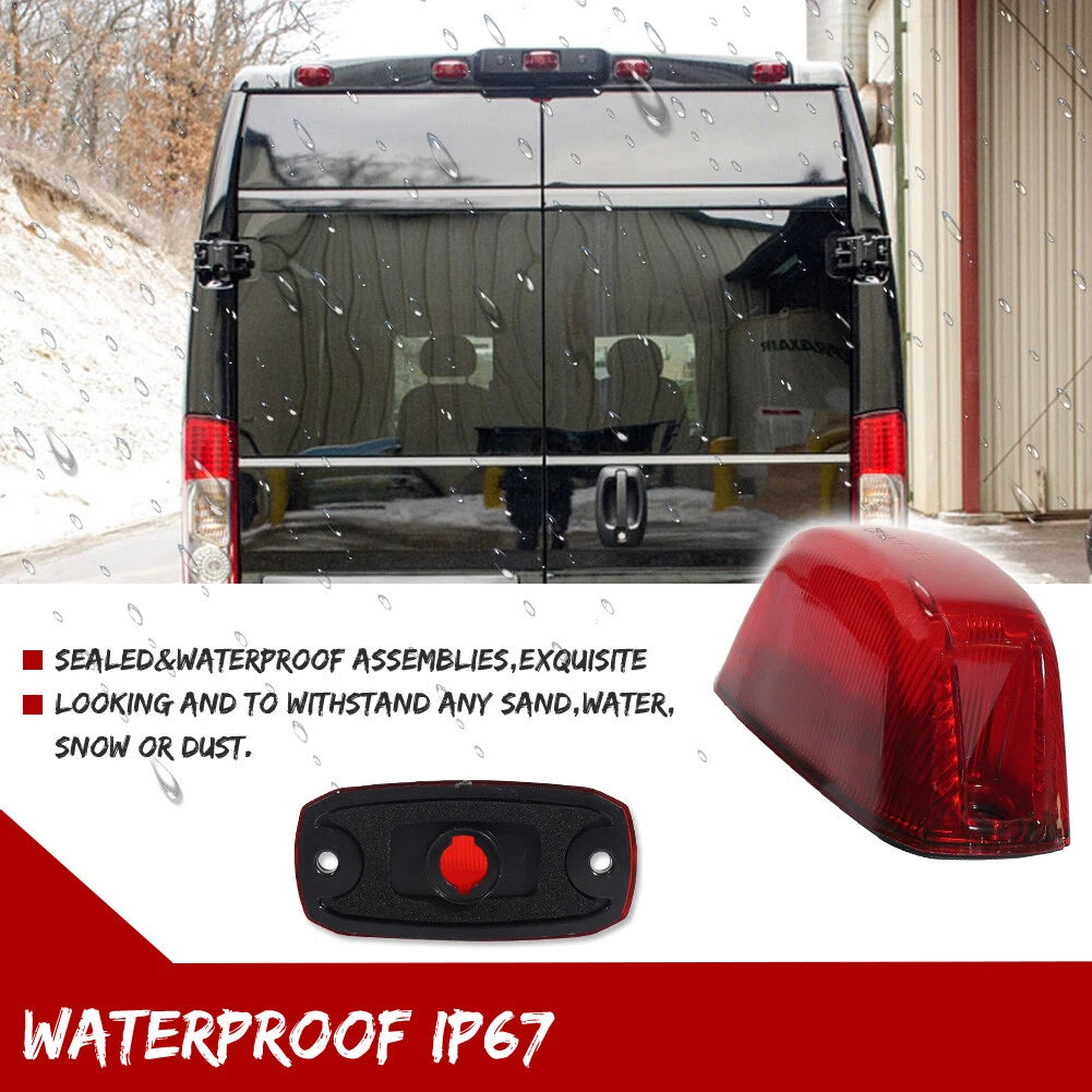 Rear Cab Roof Running Lights Red for Dodge RAM Promaster 1500 2500 3500