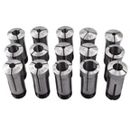 15 PC Set 5C Round Collet for Precision Machining (TIR 0.0005")