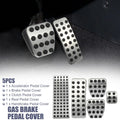 5 Pcs Accelerator & Brake Pedal Covers for Mercedes-Benz A B CLA GLA