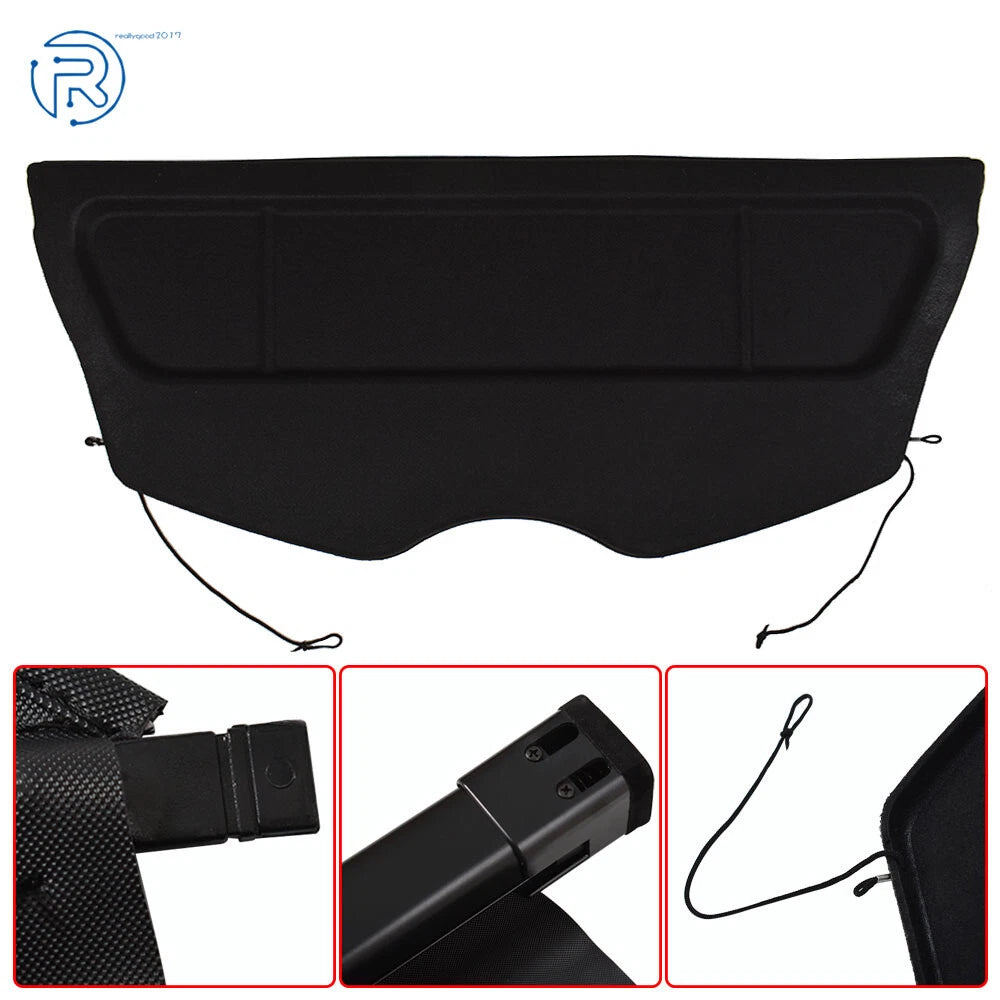 Cargo Cover Protector for Nissan Leaf (2013-2017) Black