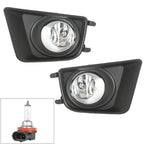 Set of 2 Fog Lamps Assembly with Switch, Bulbs, Wiring for Toyota Corolla (2012–2015)