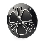 Black Clutch Timer & Point Covers for Harley Dyna, Softail, Sportster