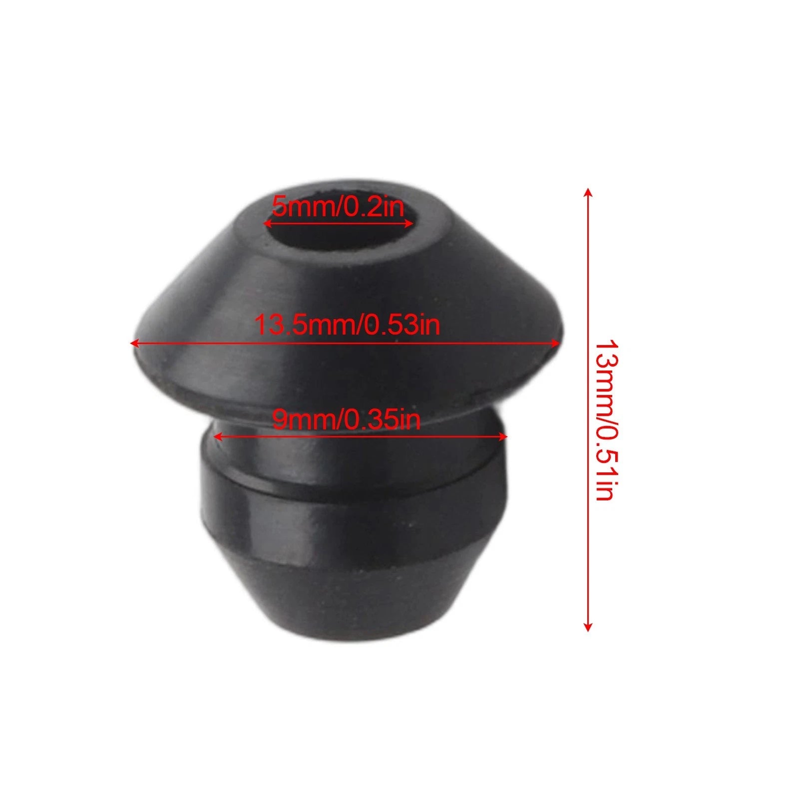 Set of 10 Rubber Grommets for BG75 FS40 TS460 (Compatible)