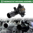 Engine Coolant Thermostat Housing Assembly for Dodge Durango (2011–2015) No. 5184651AF