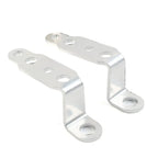 Universal Silver Headlight Rearview Mirror Bracket Extension