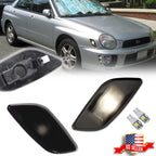 White LED Front Side Marker Lights for Subaru Impreza RS TS WRX (2002–2003)