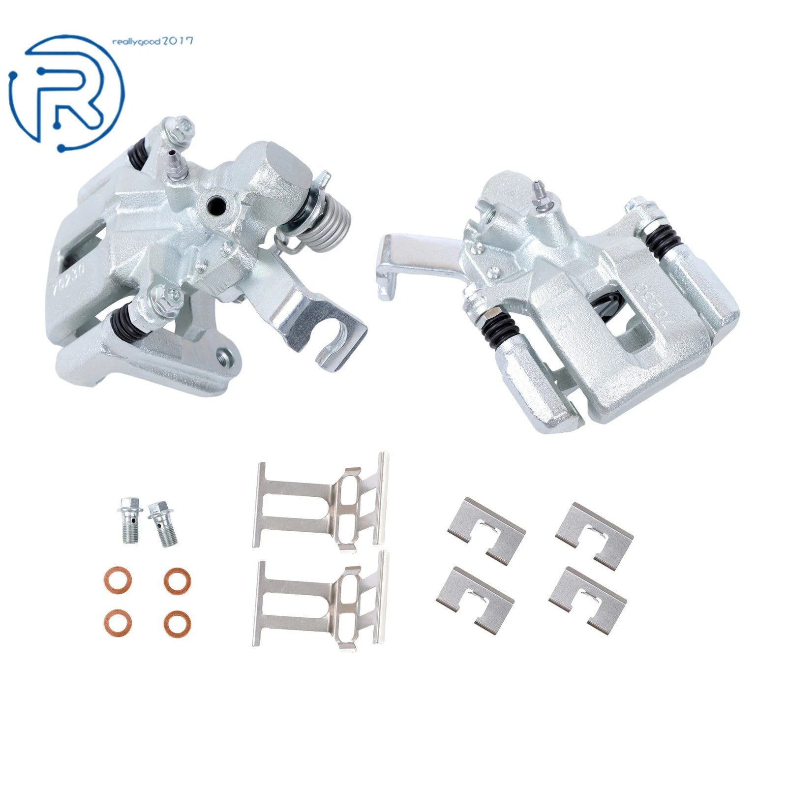 Set of 2 Brake Calipers for Suzuki SX4 (2007–2013)