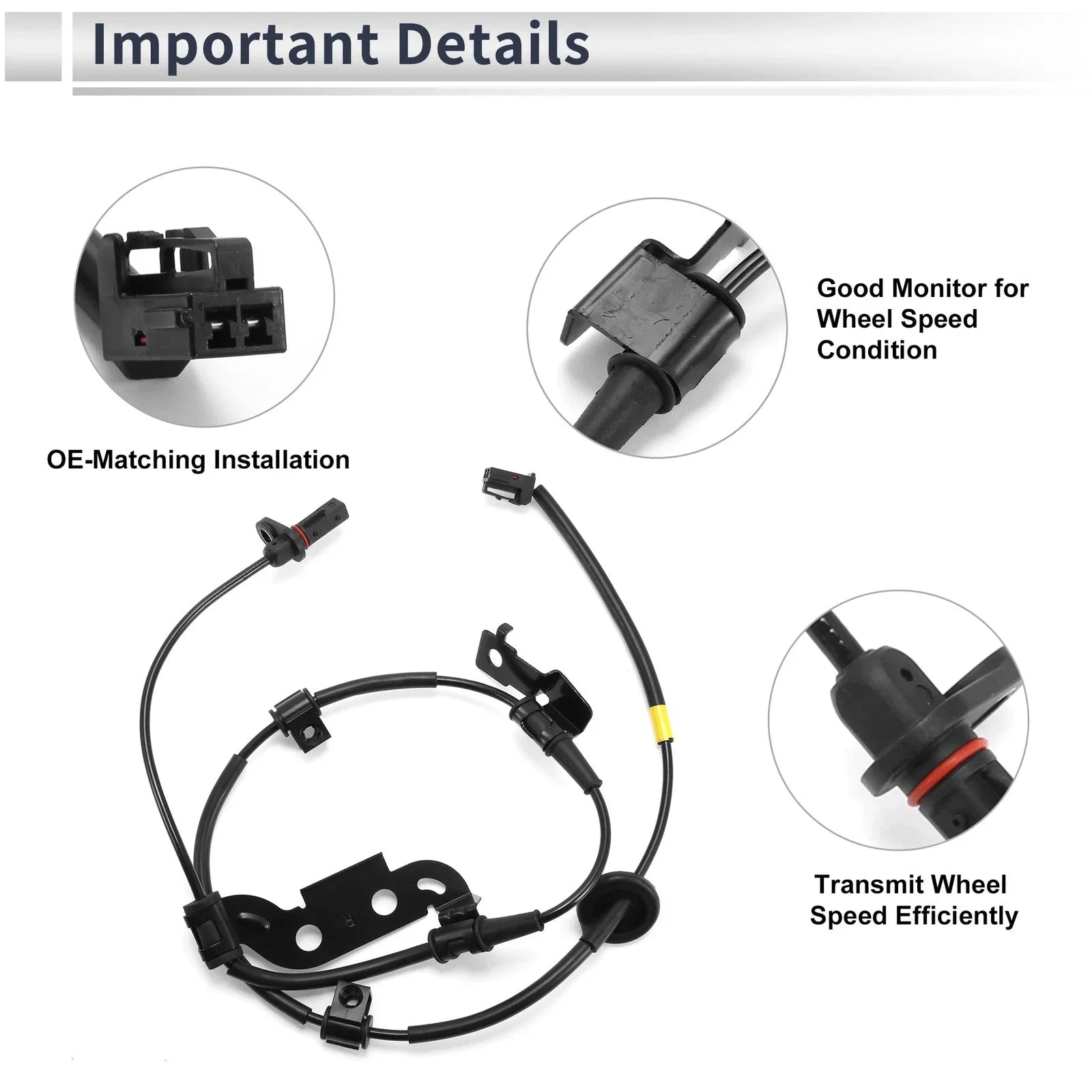 ABS Wheel Speed Sensor for Hyundai I30 (2011)