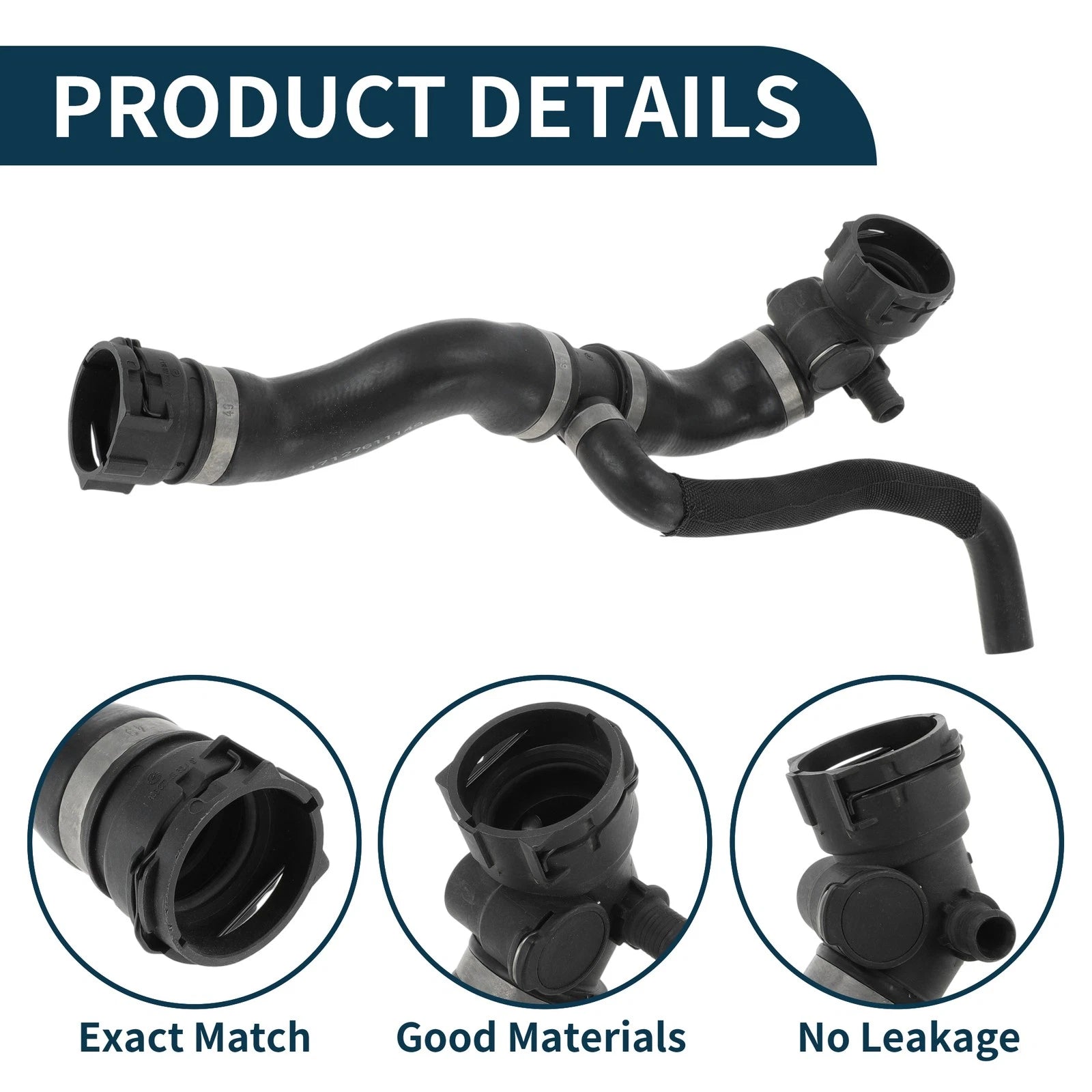 Radiator Hose No. 17127611149 for BMW 760Li (2009–2015)