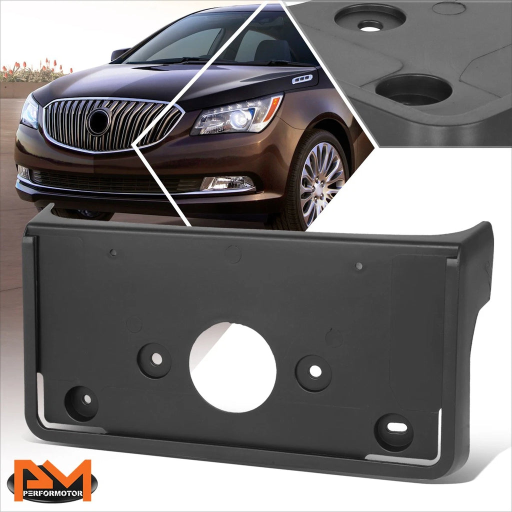 Front Bumper License Plate Mounting Bracket for Buick Lacrosse (2014–2016)