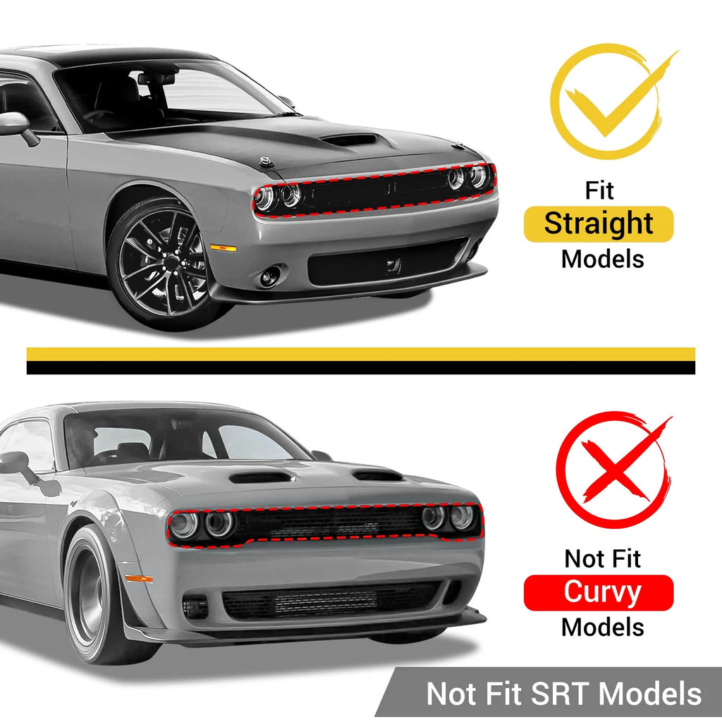 Upper Grille Reinforcement for Dodge Challenger (2015–2023) 68258750AC