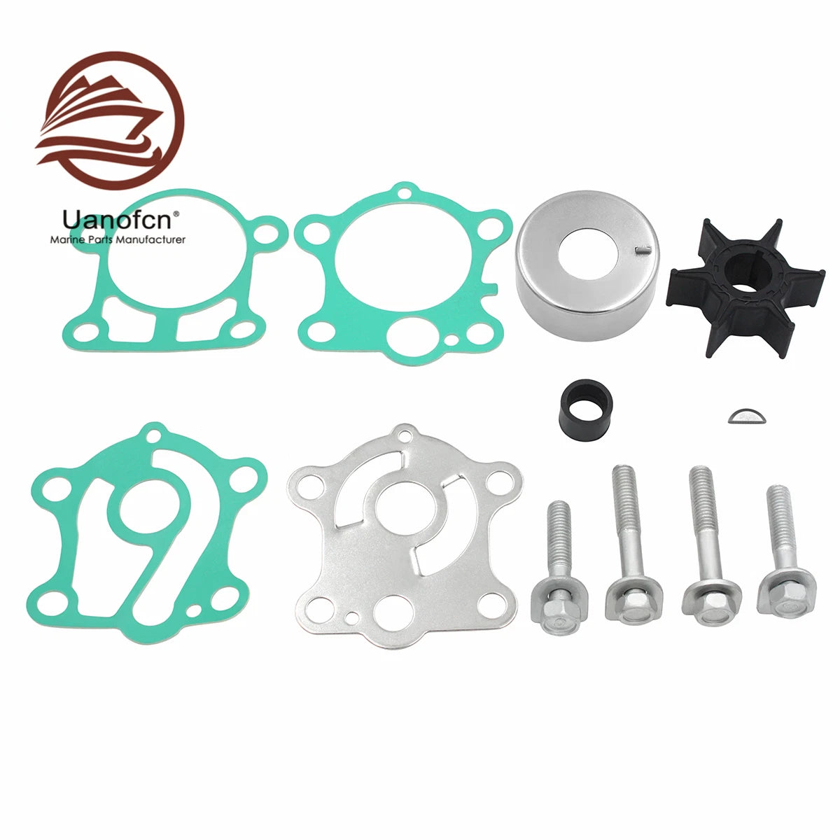 Water Pump Impeller Kit for Yamaha 40/50HP (6H4-W0078-00, 18-3429)