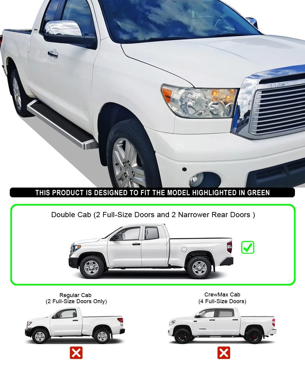 iBoard Running Boards for Toyota Tundra Double Cab (2007-2021)