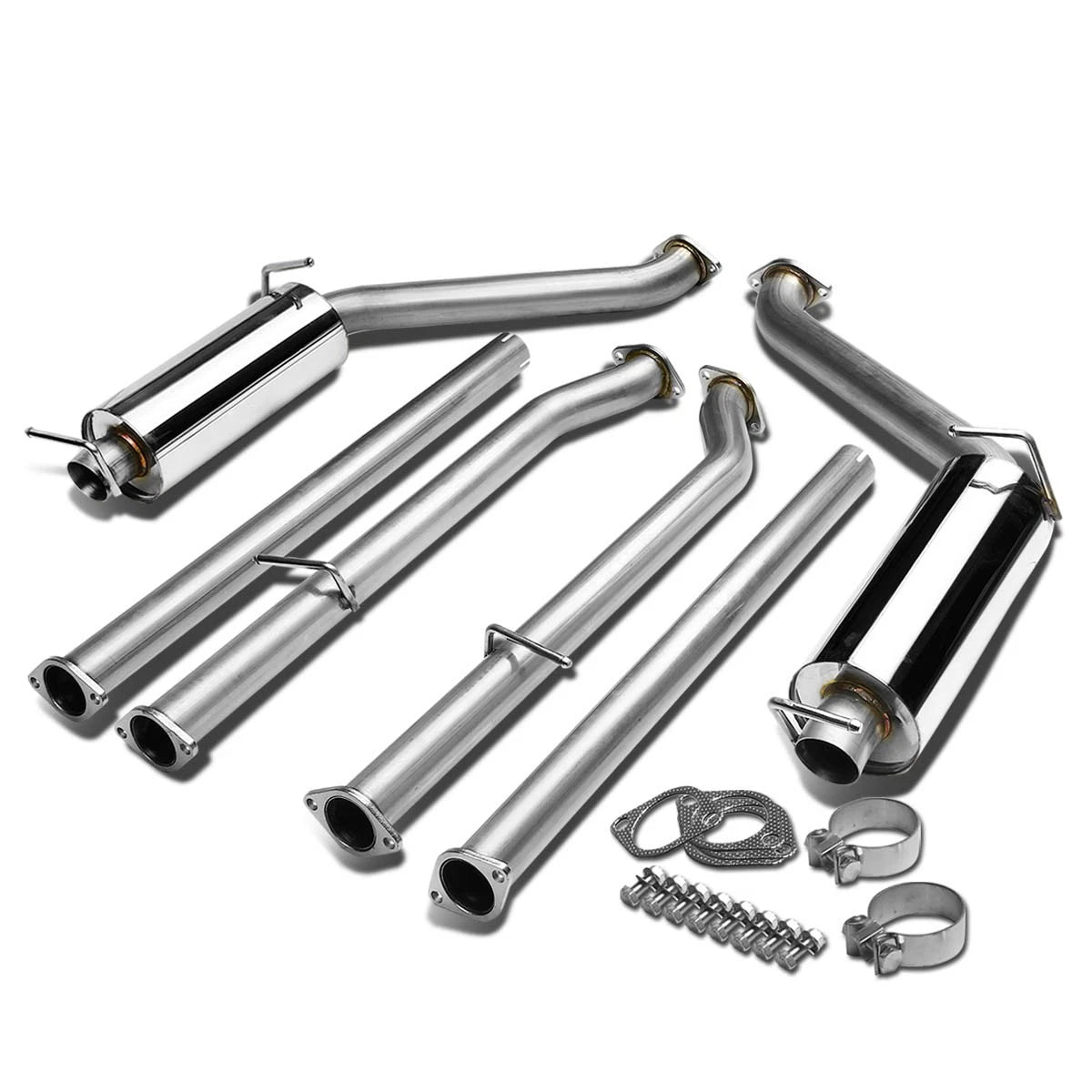 Dual 2.25" OD Stainless Catback Exhaust System for Dodge Charger (2011–2014)