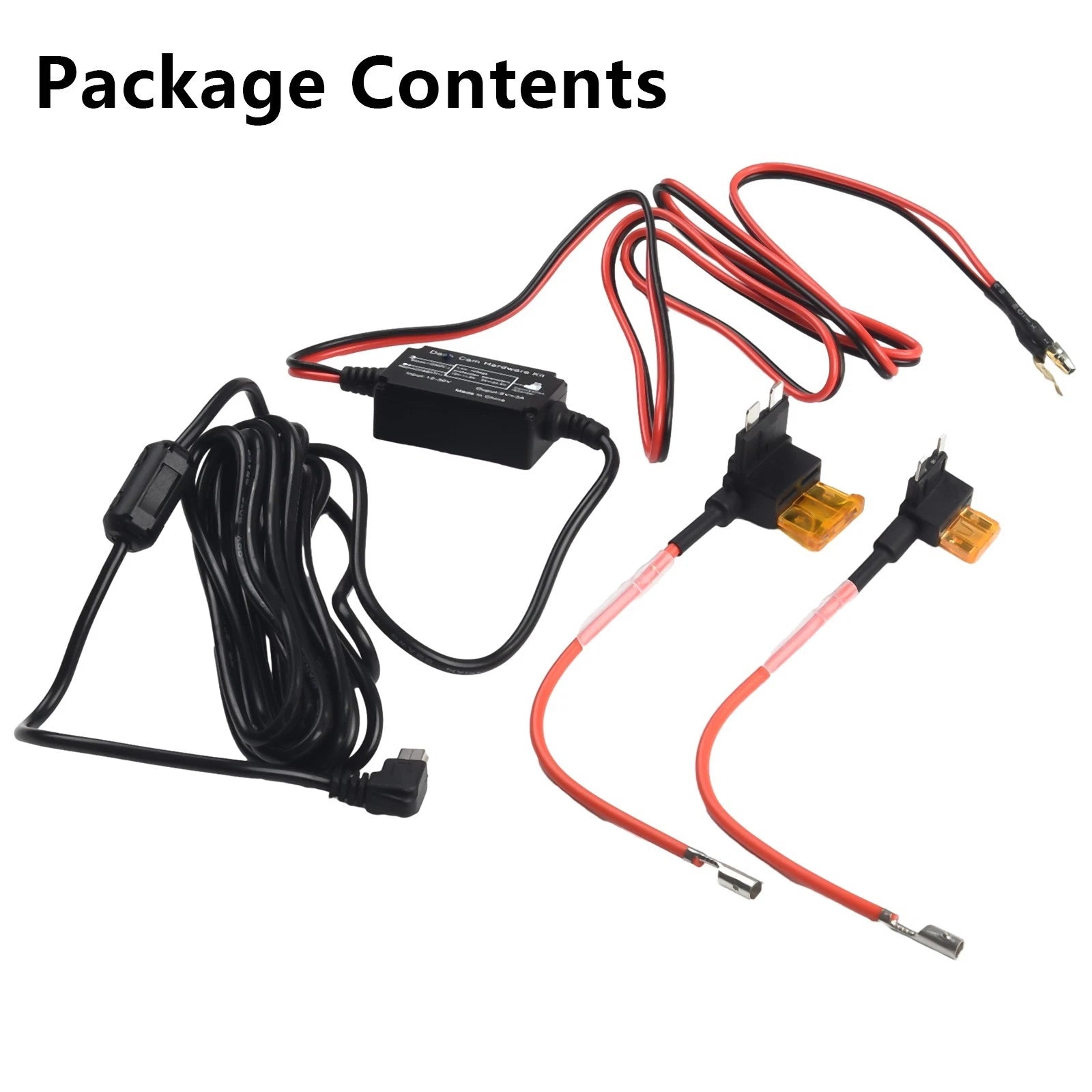 Hardwire Kit for Dash Cam 122/222/322GW/422GW/522GW (UK)