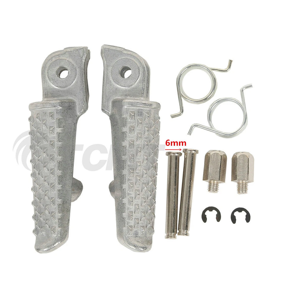 Front Footrests Footpegs for Honda CBR600RR (2003–2019)