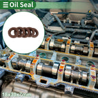 Oil Seal FKM Rubber 18x30x7mm for Various Models (5 Pcs)